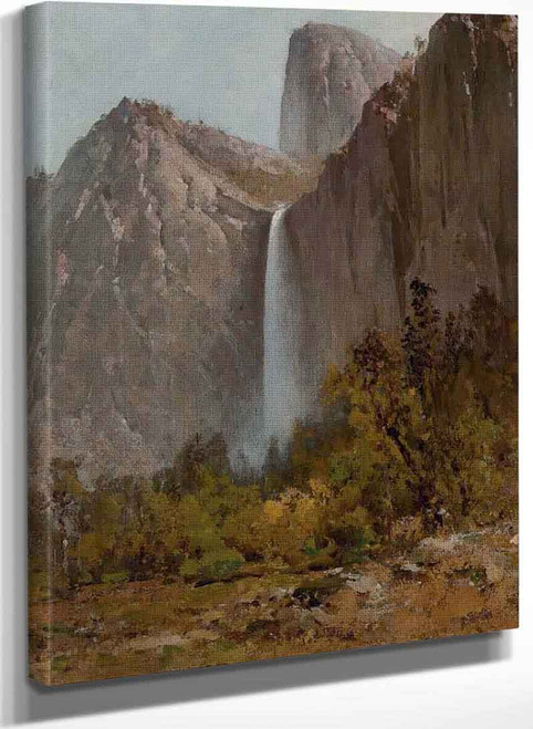 Yosemite Falls 2 By Thomas Hill