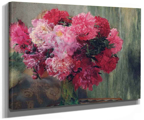 A Bunch Of Peonies (Also Known As Japanese Peonies) By Sir Lawrence Alma Tadema