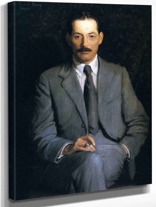 Edwin Arlington Robinson By Lilla Cabot Perry
