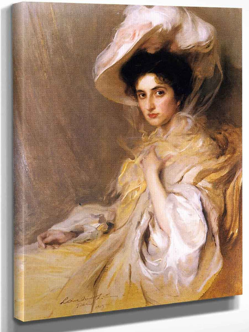 Elaine, Duchesse De Guiche, Nee Greffulhe By Philip Alexius De Laszlo By Philip Alexius De Laszlo