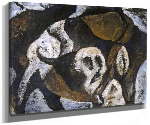Brown Black And White By Arthur Garfield Dove