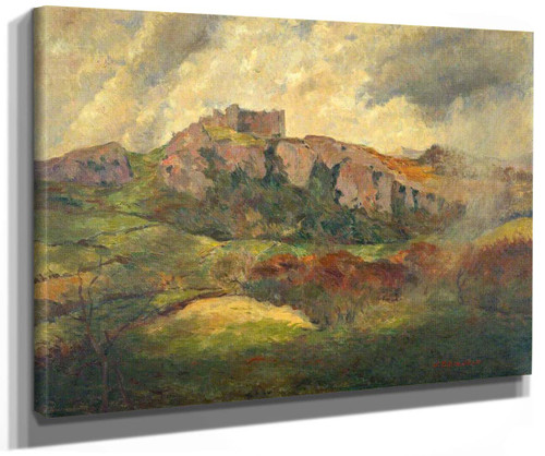 Carreg Cennen Castle By James Bolivar Manson