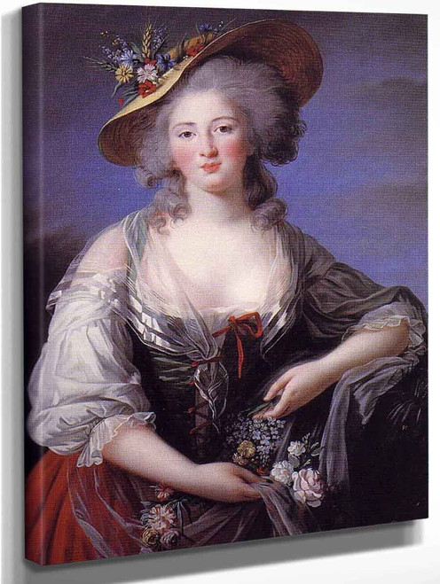 Elisabeth Philippine Marie Helene Of France By Elisabeth Vigee Lebrun