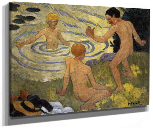 Enfants Au Bain (Also Known As Boys On A River Bank) By Paul Serusier