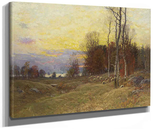 Evening Glow By John Joseph Enneking
