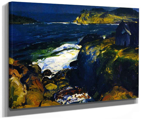 Farm Of John Tom By George Wesley Bellows