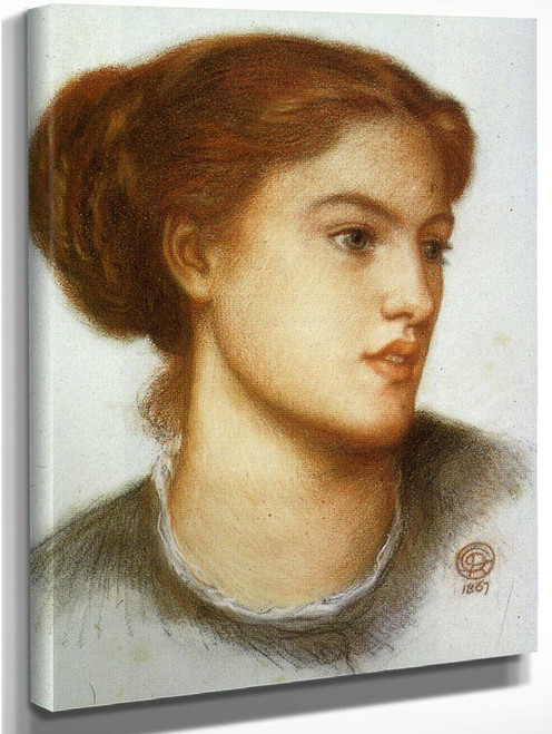 Ellen Smith By Dante Gabriel Rossetti