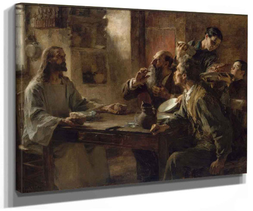 Friend Of The Humble (Also Known As Supper At Emmaus) By Robert Bevan