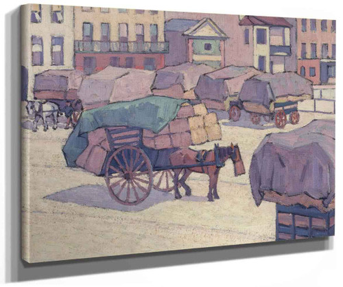 Hay Carts Cumberland Market By Robert Bevan