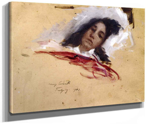 In Bed By Lovis Corinth