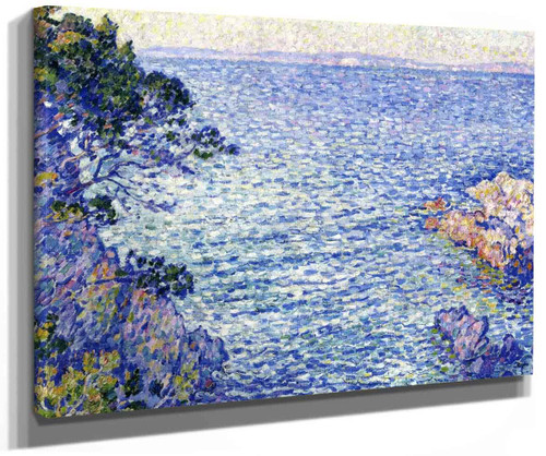 La Pointe Du Rossignol I By Theo Van Rysselberghe