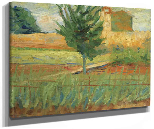 Landscape (Also Known As 7.5) By Umberto Boccioni