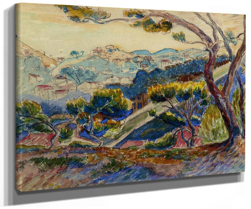 Landscape 5 By Henri Edmond Cross