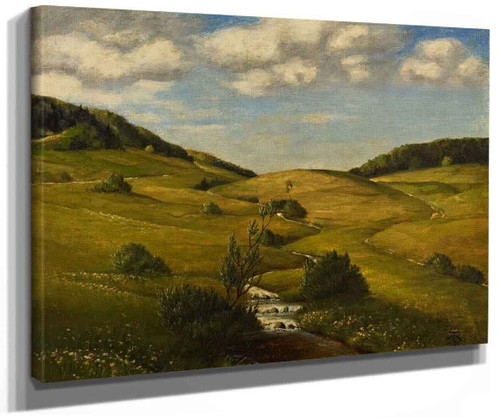 Landscape In Schwarzwald By Hans Thoma