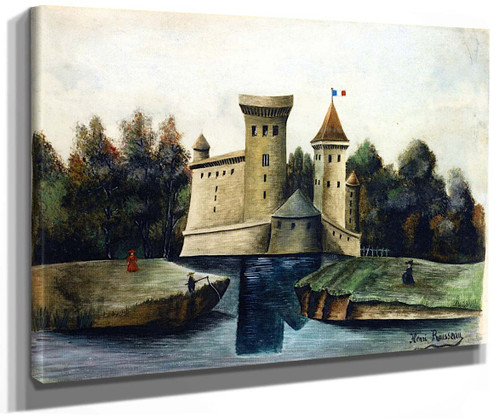 Landscape With Château By Henri Rousseau