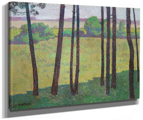 Landscape By Koloman Moser