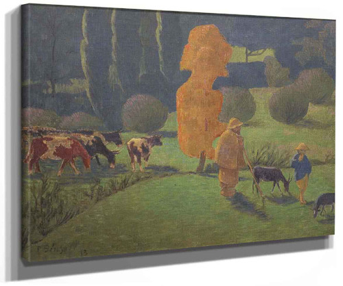 Le Berger Corydon (Shepherd Corydon) By Paul Serusier