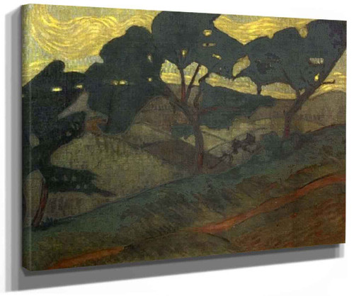 Les Trois Arbres Au Bord Du Sentier By Paul Serusier Les Trois Arbres Au Bord Du Sentier By Paul Serusier