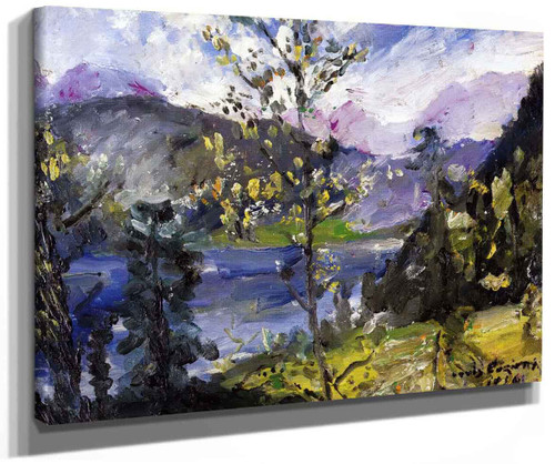 October Show At The Walchensee By Lovis Corinth