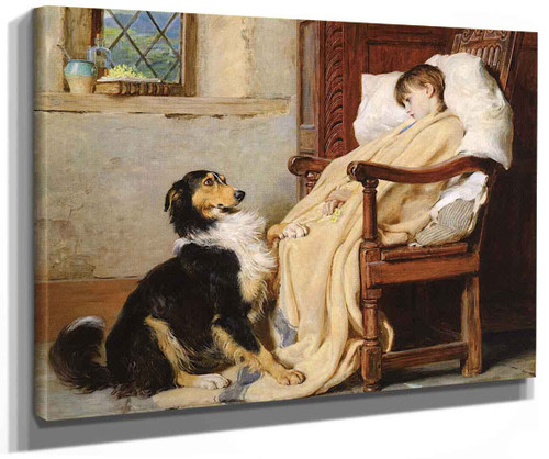 Old Playfellows By Briton Riviere