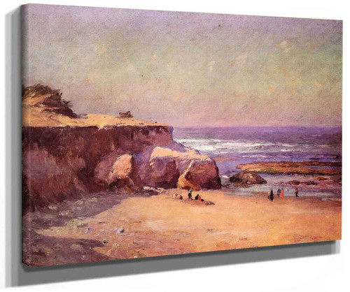 On The Oregon Coast By Theodore Clement Steele