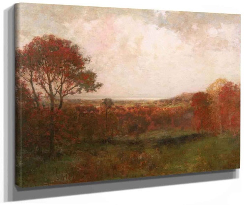 Overlooking Lower Bay From Dongan Hills Staten Island By Julian Onderdonk