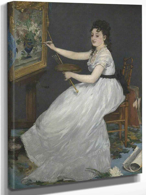 Eva Gonzales1 By Edouard Manet By Edouard Manet