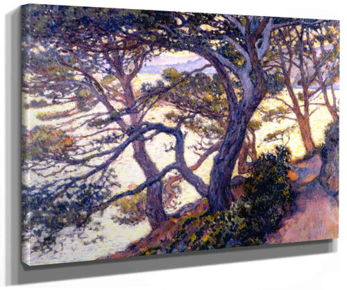 Pines At Pointe Layet By Theo Van Rysselberghe