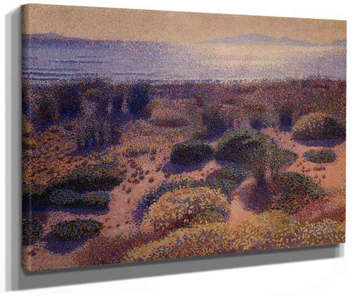 Plage De La Vignassa By Henri Edmond Cross