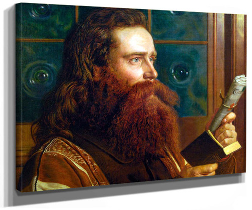 Portrait Of Henry Wentworth Monk By William Holman Hunt