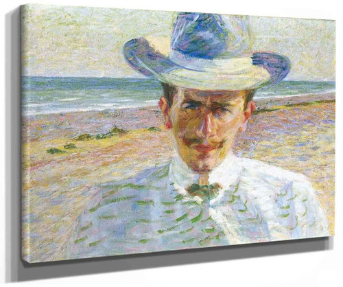 Portrait Of The Lawyer C.M. By Umberto Boccioni