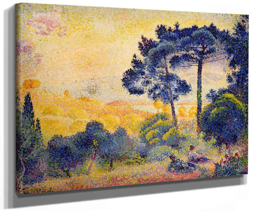 Provence Landscape By Henri Edmond Cross