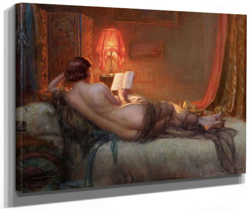 Reading (Also Known As La Lecture) By Delphin Enjolras