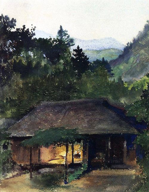 Evening Study By John La Farge By John La Farge