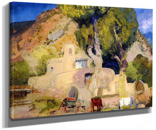 Sanctuario De Chimayo By George Wesley Bellows