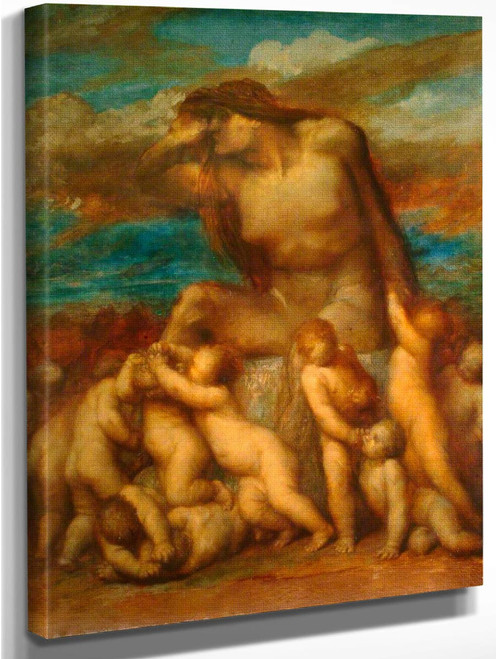 Evolution By George Frederic Watts English 1817 1904
