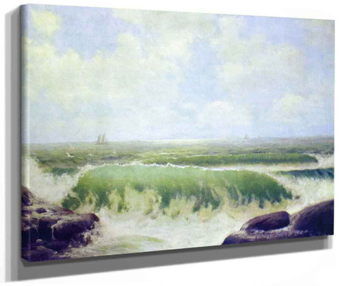 Seascape Ii (Also Known As New England Coastline) By Julian Onderdonk