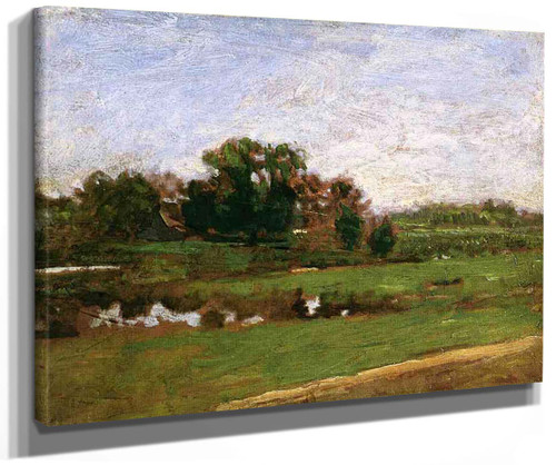 Study For The Meadows Gloucester New Jersey By Thomas Eakins