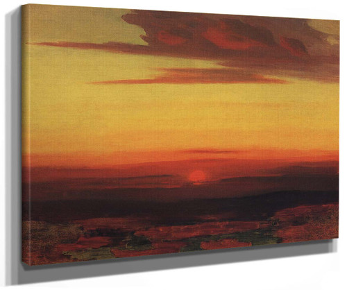 Sunset 5 By Arkhip Ivanovich Kuindzhi