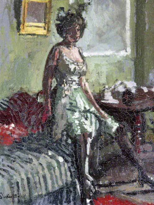 Fancy Dress, Miss Beerbohm By Walter Richard Sickert By Walter Richard Sickert