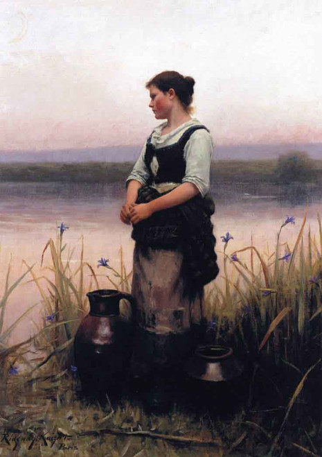 Far Away Thoughts By Daniel Ridgway Knight By Daniel Ridgway Knight Far Away Thoughts By Daniel Ridgway Knight By Daniel Ridgway Knight