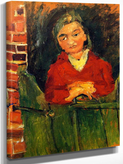 Farm Girl 2 By Chaim Soutine