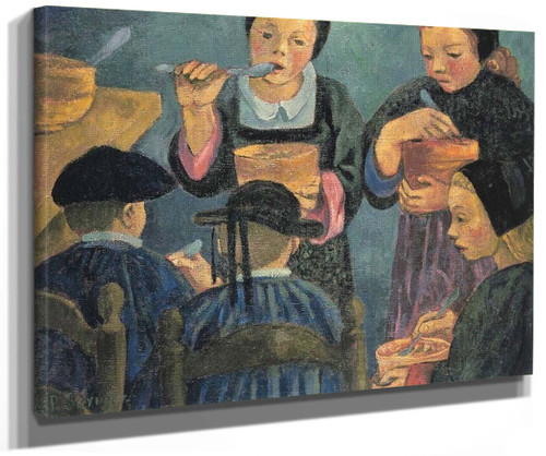 The Childrens Supper (Also Known As La Soupe Des Petits Bretons) By Paul Serusier