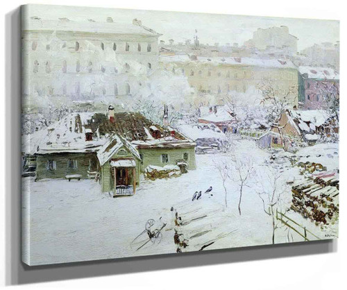 The First Snow By Nikolai Nikanorovich Dubovskoy