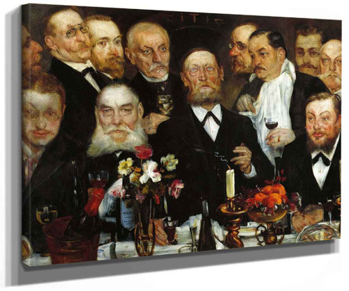 The Freemasons (Also Known As Firm In Loyalty) By Lovis Corinth