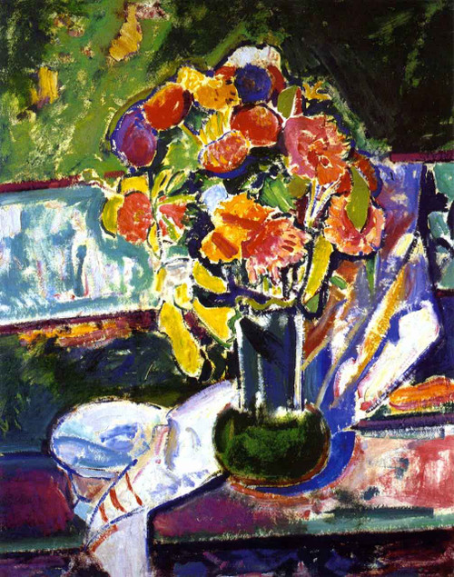 Fauve Still Life1 By Alfred Henry Maurer By Alfred Henry Maurer