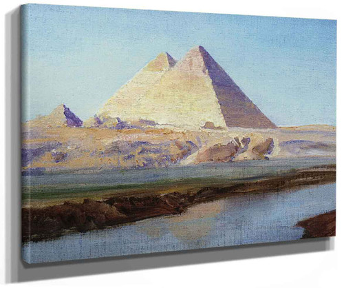 The Great Pyramid Of Giza By Vasily Polenov
