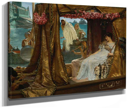 The Meeting Of Anthony And Cleopatra 41 Bc (Also Known As Ant(H)Ony And Cleopatra) By Sir Lawrence Alma Tadema