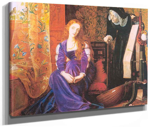 The Pained Heart (Aka Sigh No More Ladies Sigh No More) By Arthur Hughes