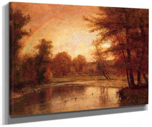 The Rainbow By Thomas Worthington Whittredge